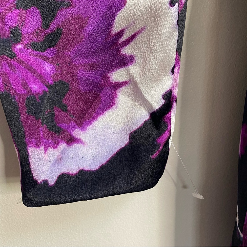 Anthropologie Leifsdottir Belvedere Floral Print Silk Sheath Dress Size 8 - Picture 10 of 16